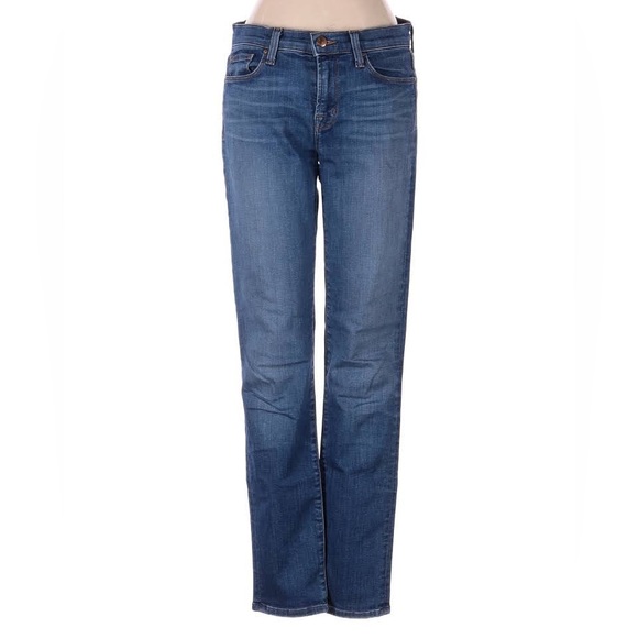J Brand Mid-Rise Straight Leg Jeans - Picture 5 of 5
